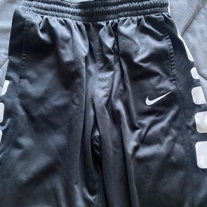 Nike Mens Therma-Fit Elite Stripe Black Sweatpants